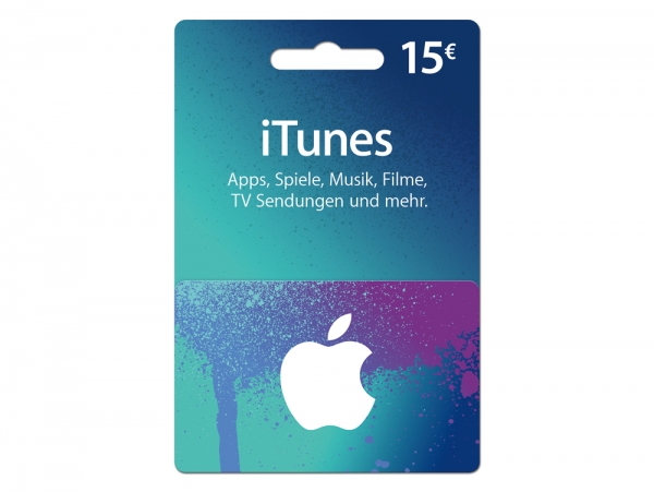 iTunes Karte 15 €
