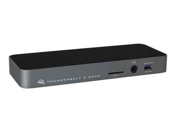 OWC 14-Port Thunderbolt 3 Dock, Space Gray, 85W PD