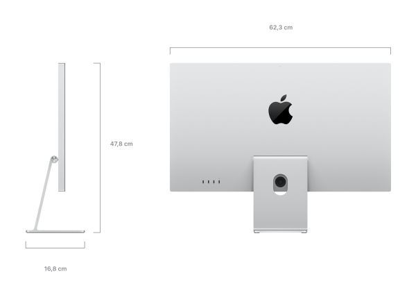 Apple Studio Display - 27" 5K Retina, 3 Jahre Garantie