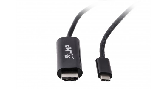 LMP USB-C zu HDMI 2.0 Kabel 1.8m, schwarz