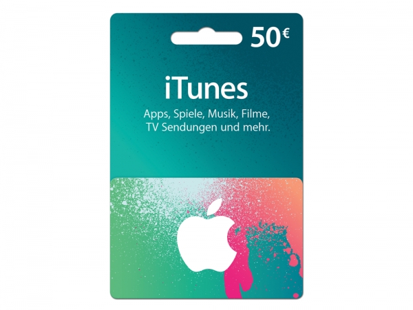iTunes Karte 50 €