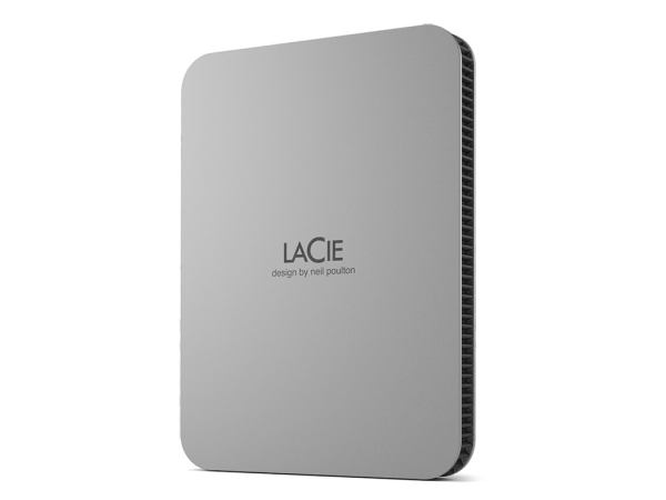 LaCie 2,5" Mobile Drive, USB-C, Moon Silver (2023)