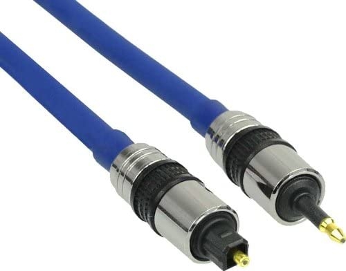 InLine Premium OPTO Audiokabel, 3,5mm Klinkenstecker auf Toslink Stecker, 2m