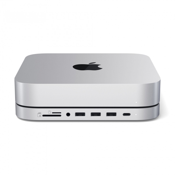Satechi USB-C Aluminum Stand & Hub für Mac mini, inkl. SSD-Gehäuse