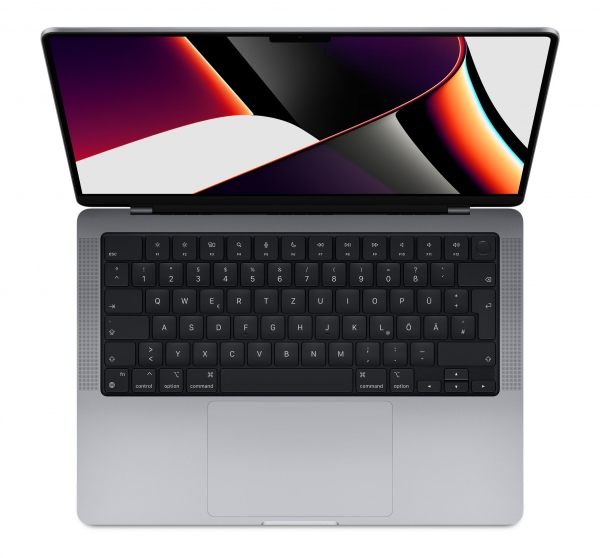 MacBook Pro 14" mit Apple M1 Pro Chip (10‑Core CPU / 16‑Core GPU), 3 Jahre Garantie