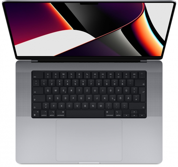 MacBook Pro 16" mit Apple M1 Max Chip (10‑Core CPU / 32‑Core GPU), 3 Jahre Garantie