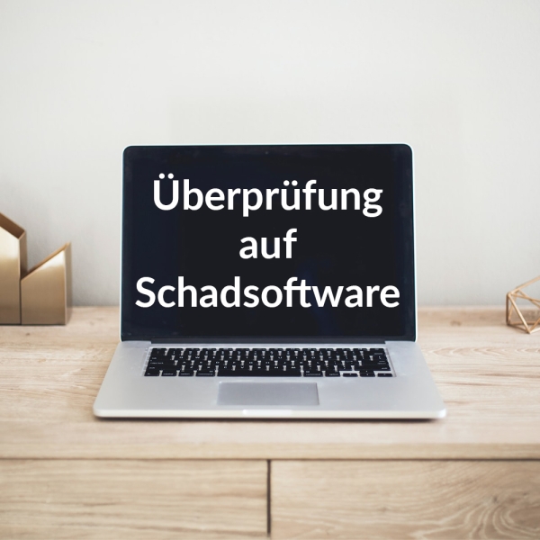 Überprüfung auf Schadsoftware