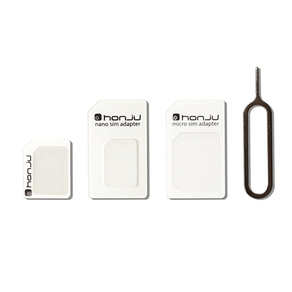 Honju Nano-SIM Adapter Kit, 3-Pack