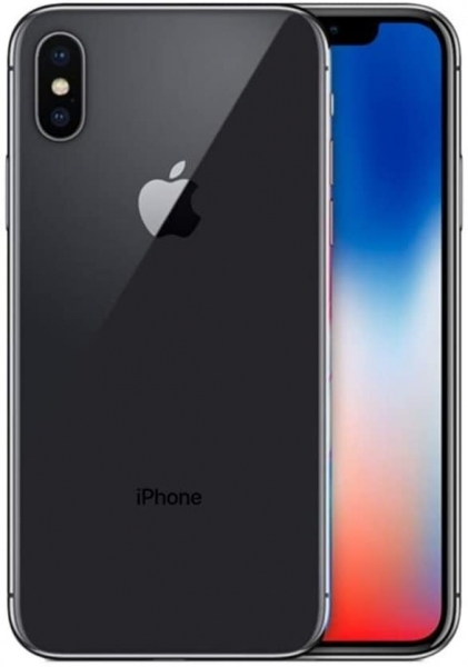 iPhone X, 256 GB, space grau - Gebrauchtware